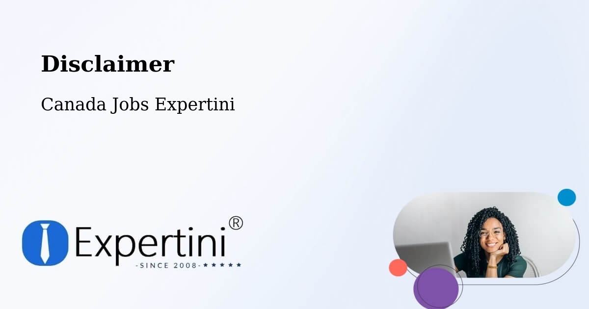 Disclaimer – Halifax - Canada Jobs Expertini