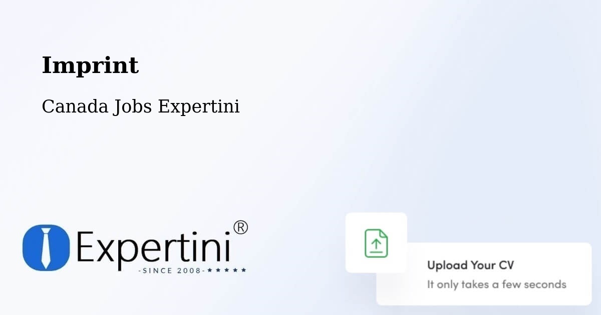 Imprint – Halifax - Canada Jobs Expertini